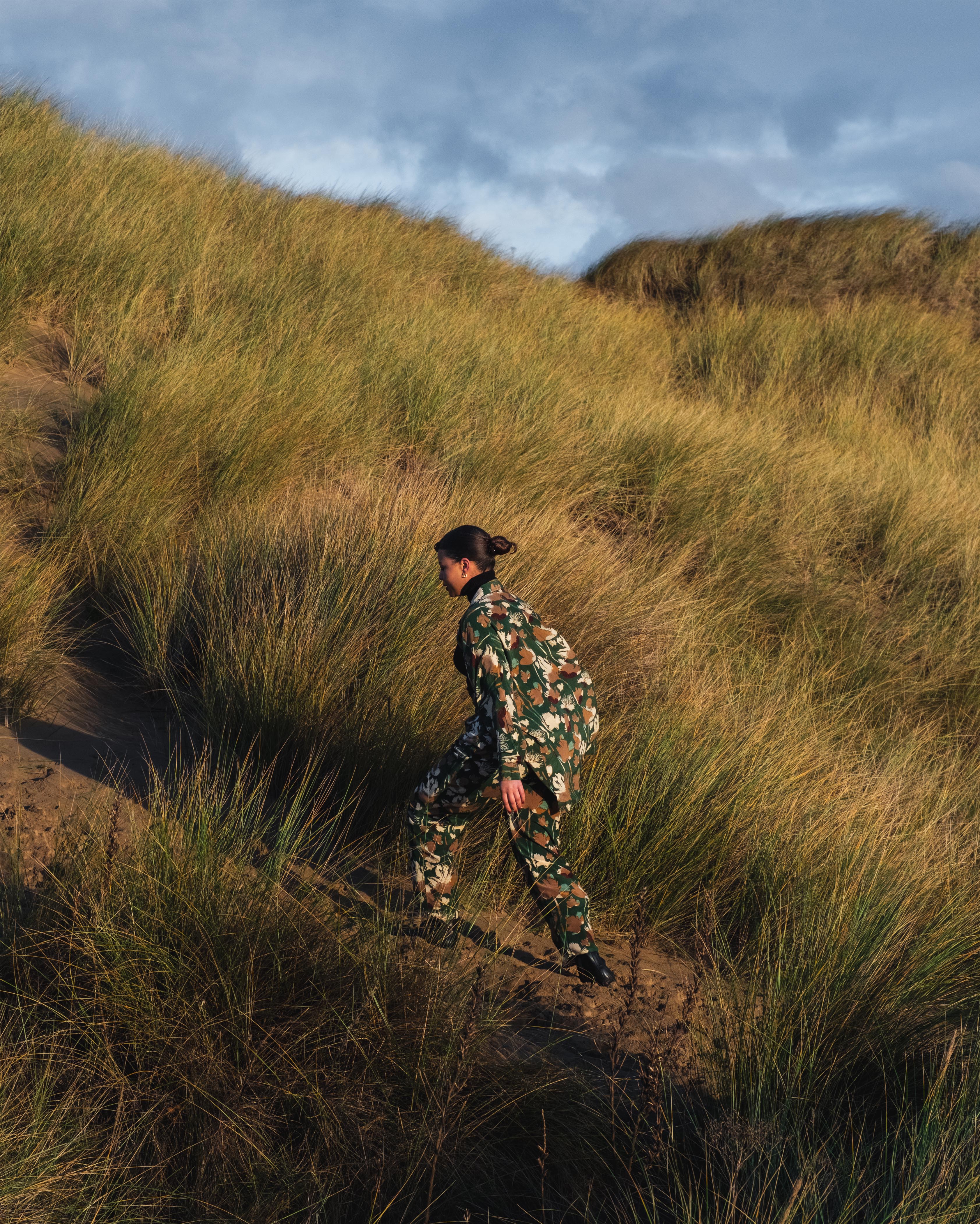 Arlington Celia Shirt Khaki/Multi