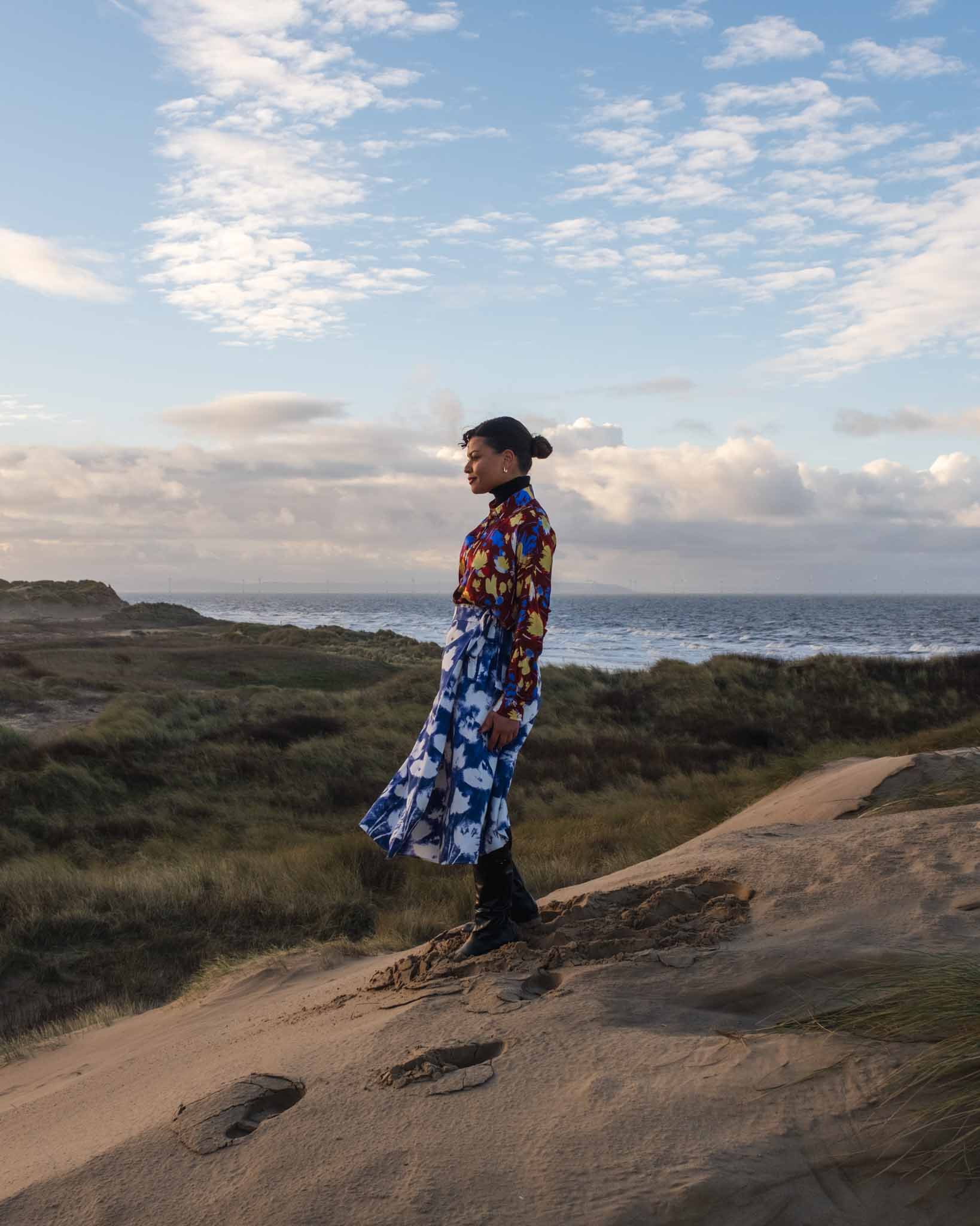 Hesketh Clara Cotton Wrap Skirt