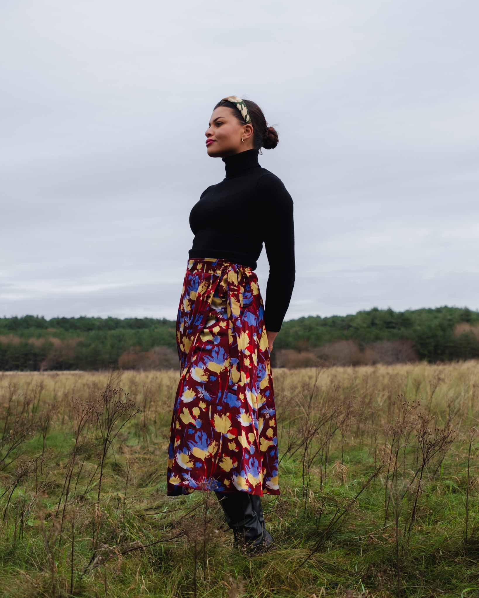 Arlington Clara Wrap Skirt